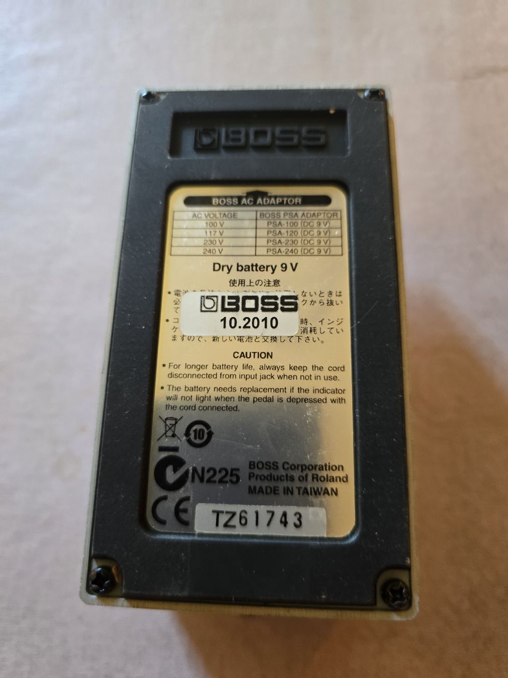 Boss Strumenti musicali: BOSS NS-2 NOISE SUPPRESSOR – Usato da Zürich venduto da Antiquedealer 2
