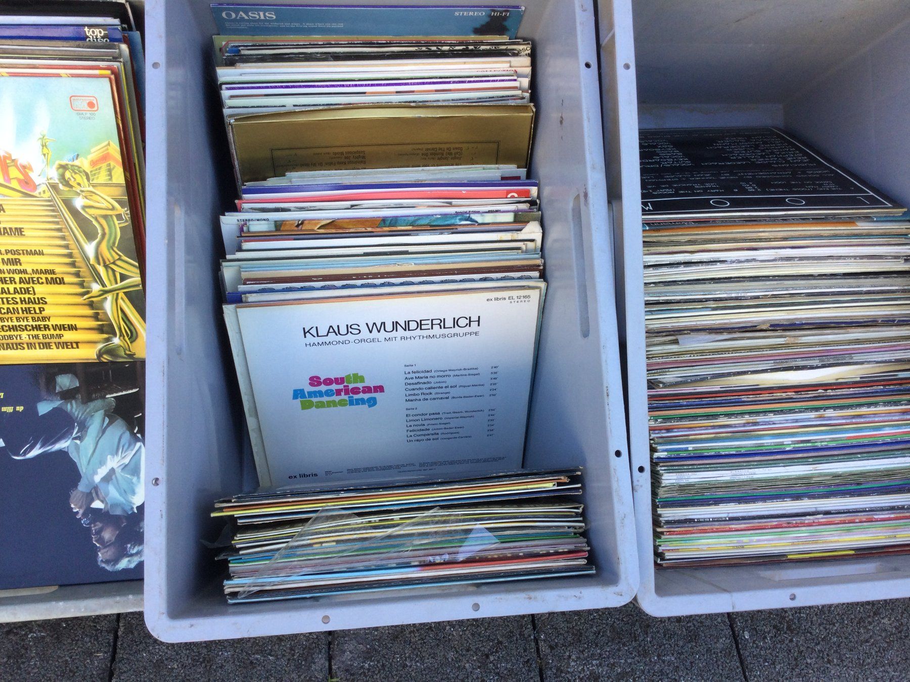 Dischi in vinile: Grosser Posten gebrauchte Schallplatten und Singles – Usato da Wangen SZ venduto da kuriosum12 5