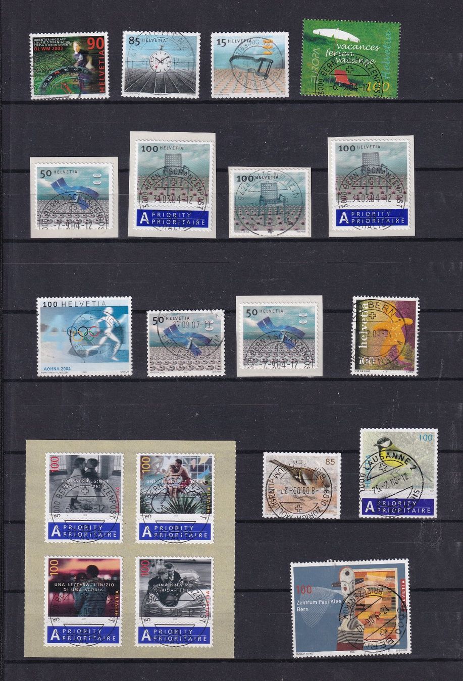 Tutti i francobolli: LOT de Timbres Oblitérations centrales – Usato da Nyon venduto da an54 1