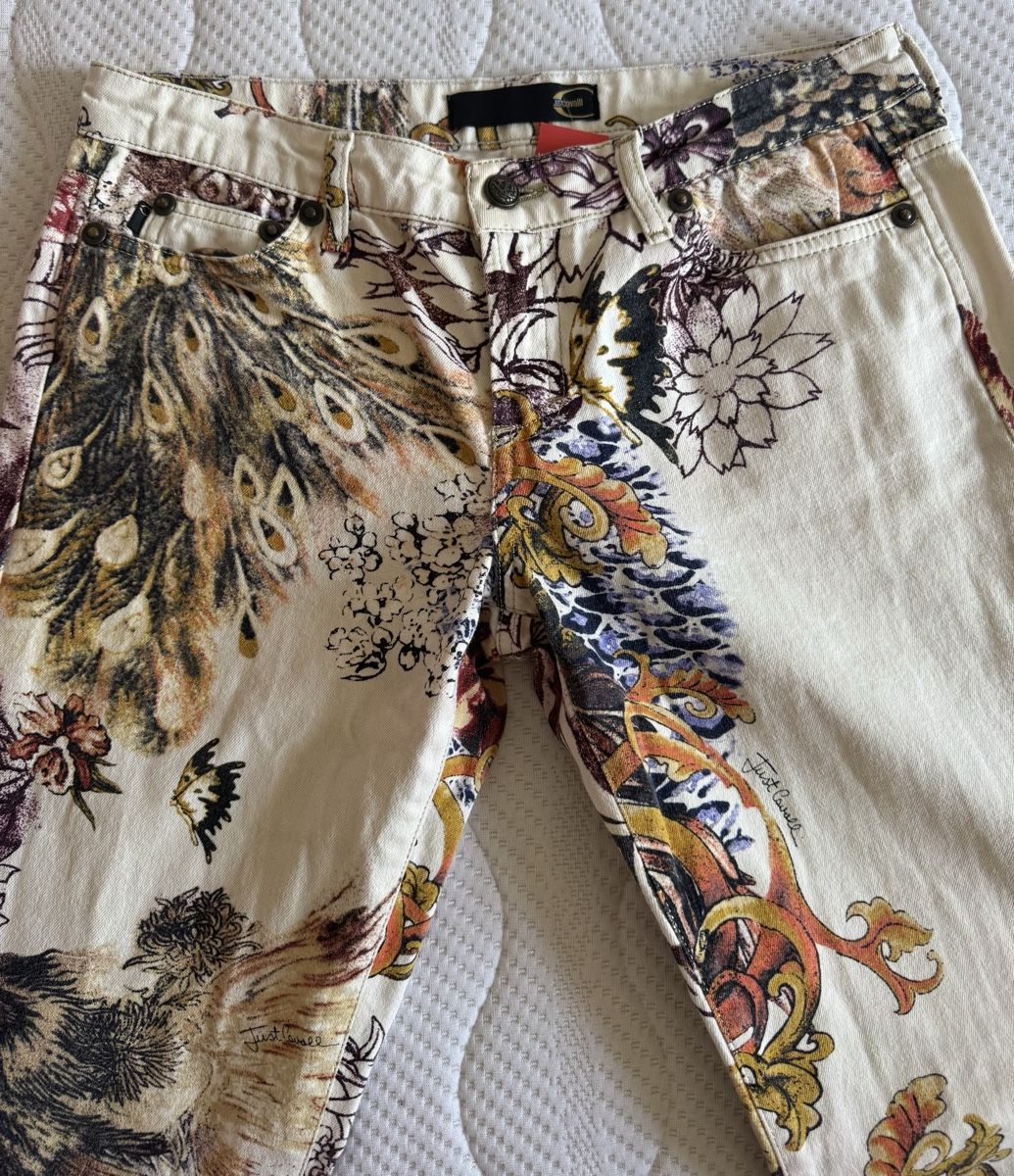 Roberto Cavalli Jeans: Vintage Roberto Cavalli SS/2000 printed jeans – Nuovo (secondo la descrizione) da Aigle venduto da 029_mbn 2