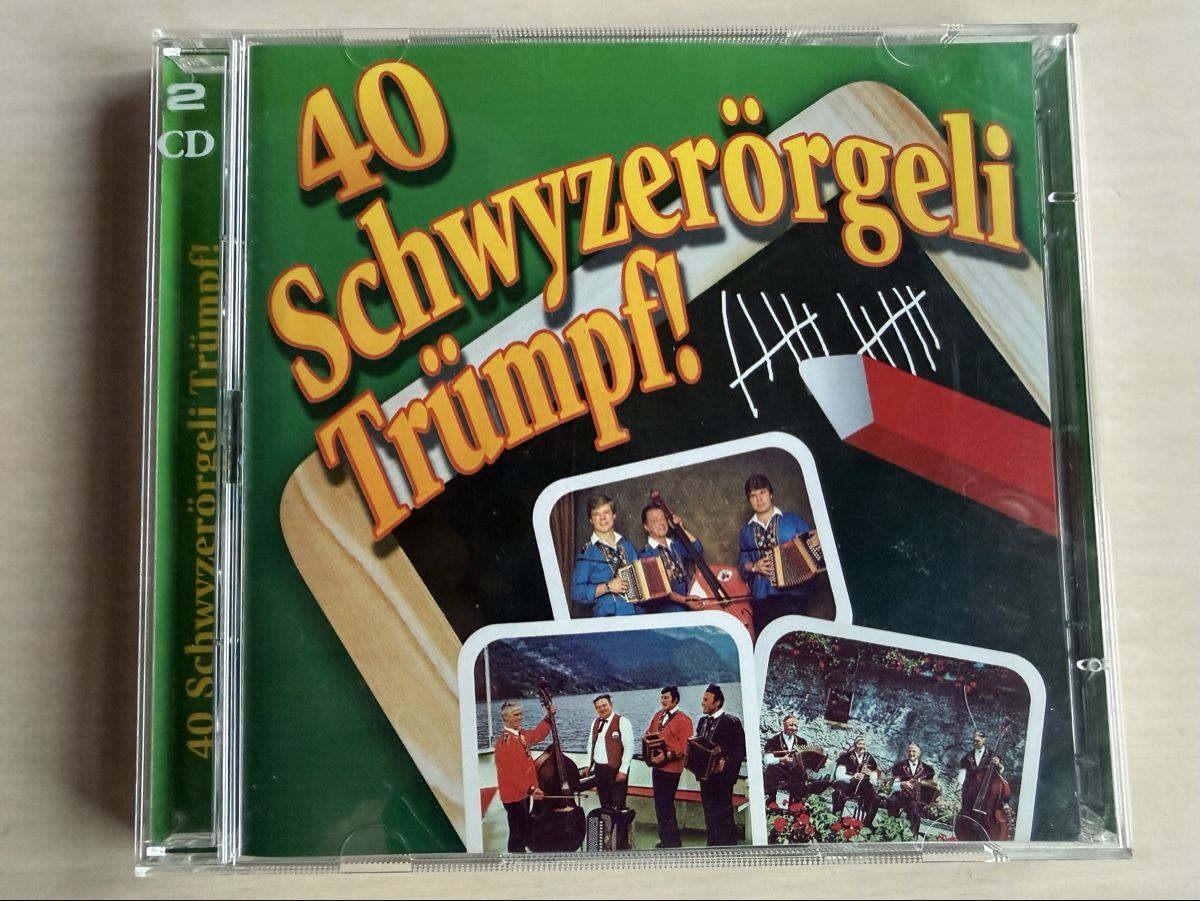 CDs: 40 Schwyzerörgel-Trümpf 2CD – Gebraucht aus Oberried Brienz von Chyara