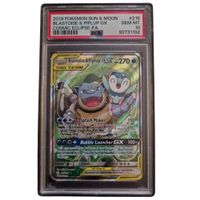 Blastoise Piplup Gx Full Art Cosmic Eclipse PSA 10  Pokemon