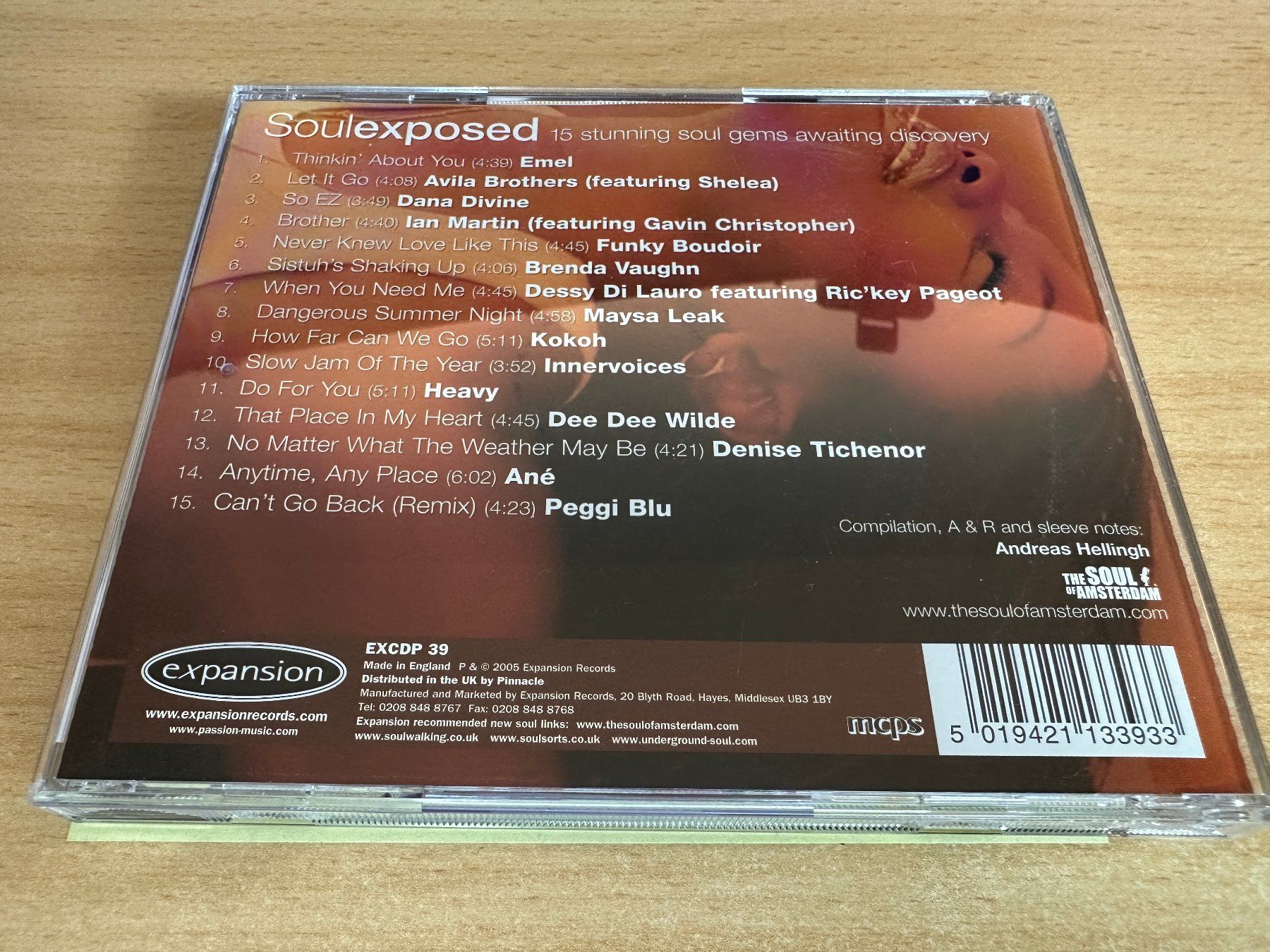 CDs: Andreas Hellingh – Soul Exposed – Gebraucht aus Rikon im Tösstal von Alpenmutz 1