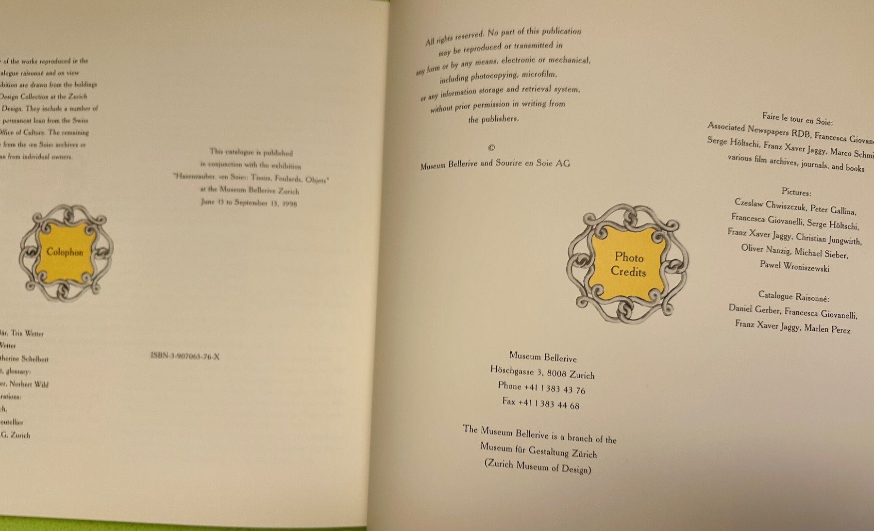 Libri: Silktail. Bellerive Museum. <en Soie>. – Usato da Zürich venduto da allp 9