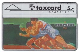 5.- ALCATEL, Olympiade (dt) - seltene Firmen Taxcard