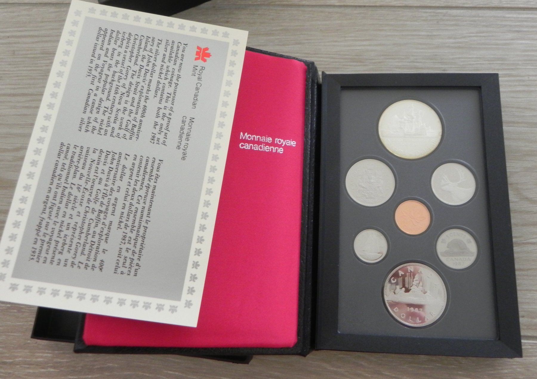 Toutes les monnaies: Original Münzenset - Mintset- Canada 1987 Proof - PP – Neuf avec emballage d'origine à Biel/Bienne par Gogolozi 2