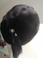 Nerzpelz Beret Mütze Pelz Winter