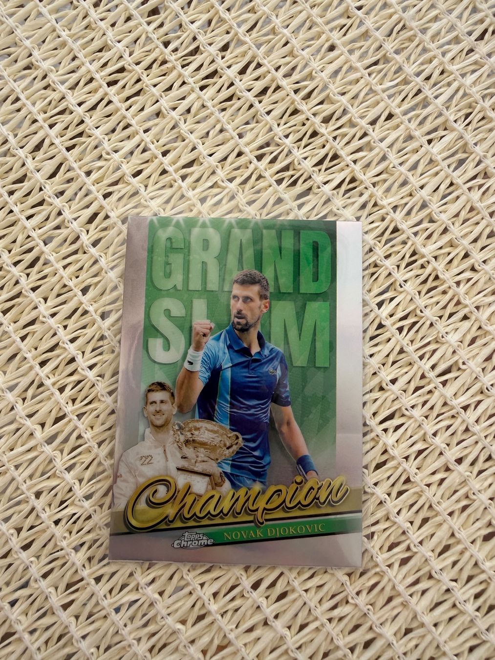 Topps Carte collezionabili: Novak Djokovic – Usato da Champagne venduto da kev_b2tb