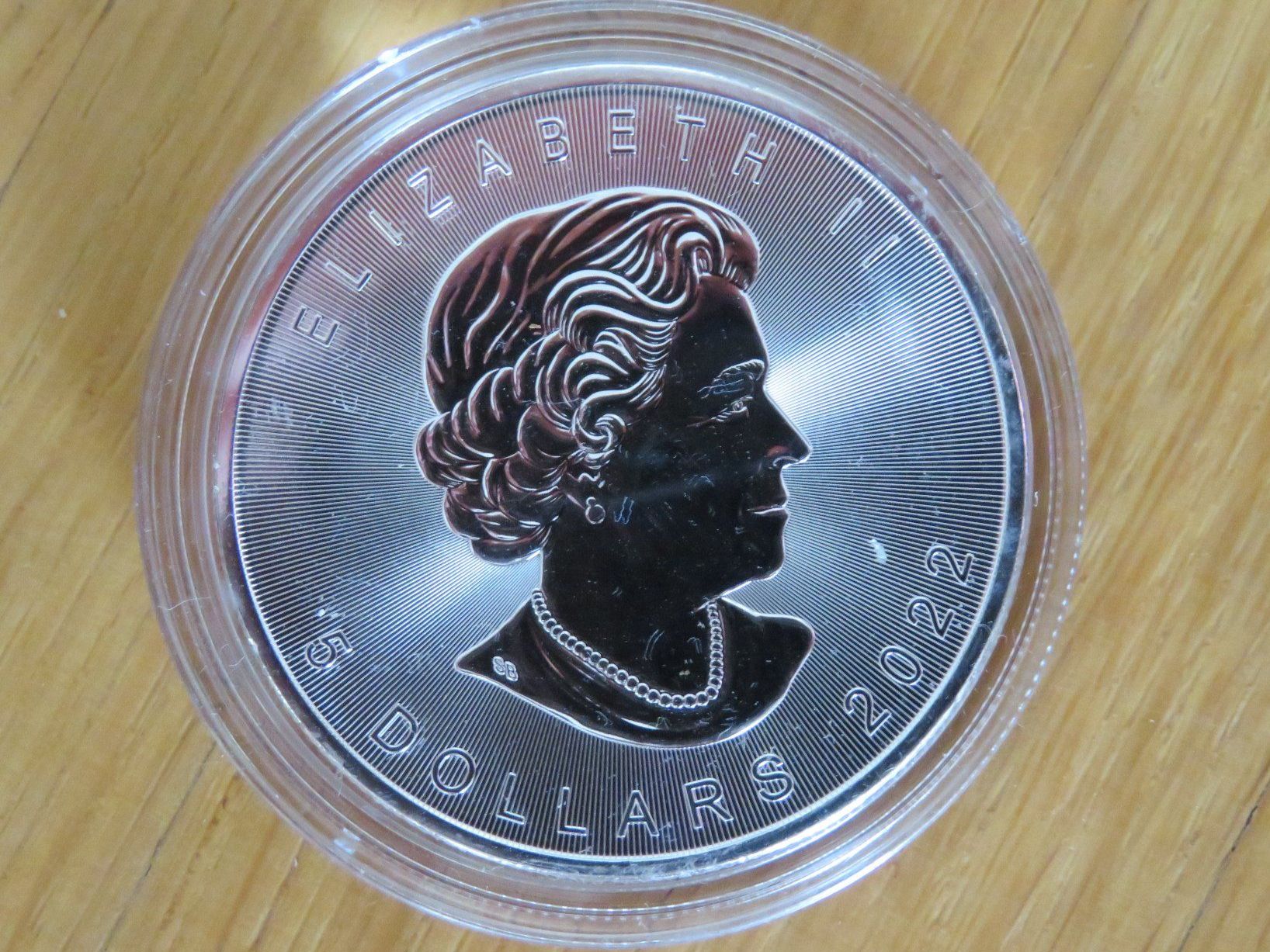 Alle Münzen: US Flag Skull Canada 2022 Maple Leaf 1 OZ SILBER -COLOR EDIT – Neu und originalverpackt aus Wetzikon ZH von Nicki6 4