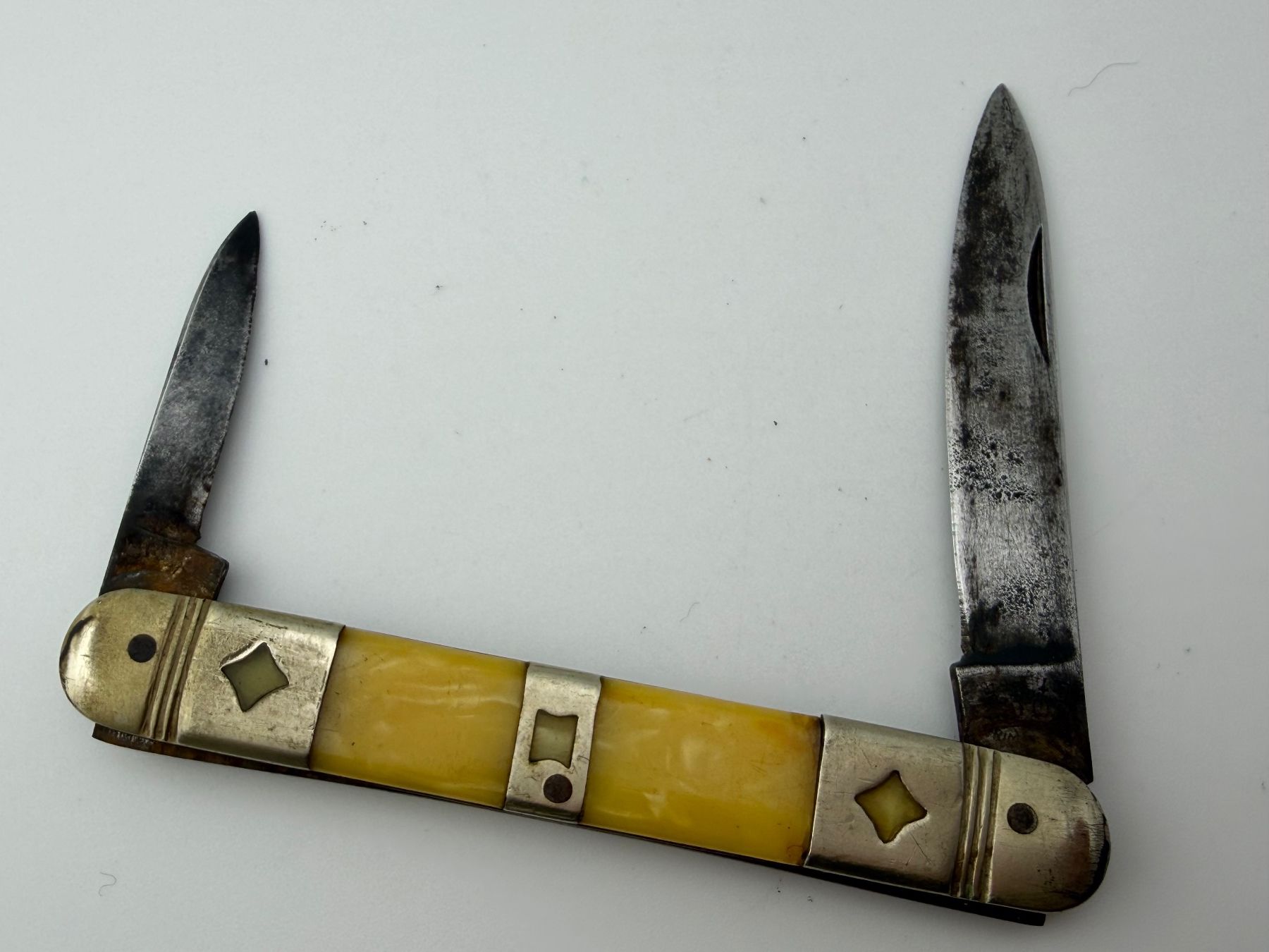 Coltelli tascabile: Couteau de poche vintage 2 lames – Usato da Biel/Bienne venduto da MrP_WatchesBiel