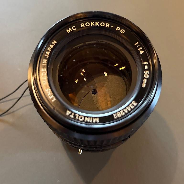 Objektive: Minolta 50mm 1.4 + e-mount adapter  – Gebraucht aus Kappel am Albis von simbiosi