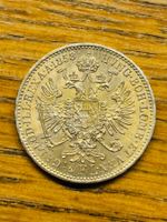1858 Silber 1/4 Florin Münze UNGARN Top Zustand sehr RAR +++