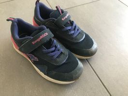 Turnschuhe von KangaRoos Grösse 32 blau/rosa