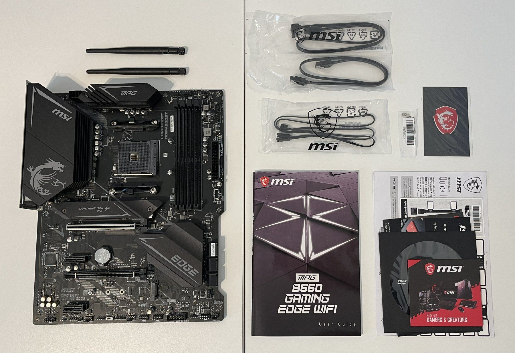 MSI MPG B550 Gaming Edge WiFi (AM4 Mainboard) (Gebraucht) in Frauenfeld ...