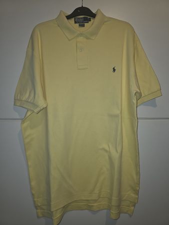 Polo Ralph Lauren jaune – Taille L – Authentique