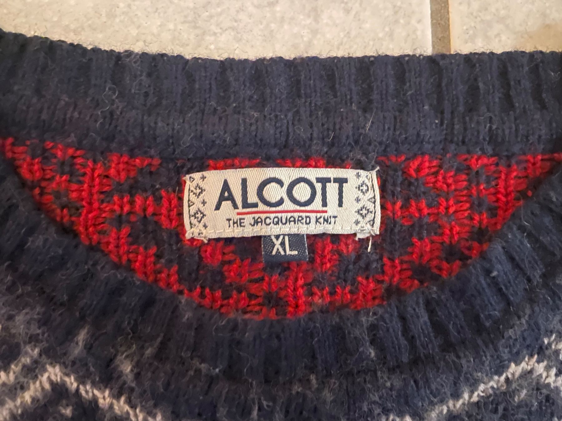 Maglioni & Felpe: Alcott Weihnachts-Pullover aus Wolle – Usato da Dierikon venduto da Butcherboy 1