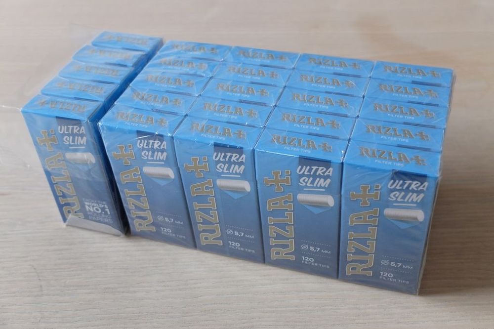 RIZLA Filter Ultra Slim 5.7 mm, 25 Pack à 120 Stück (Neu und ...