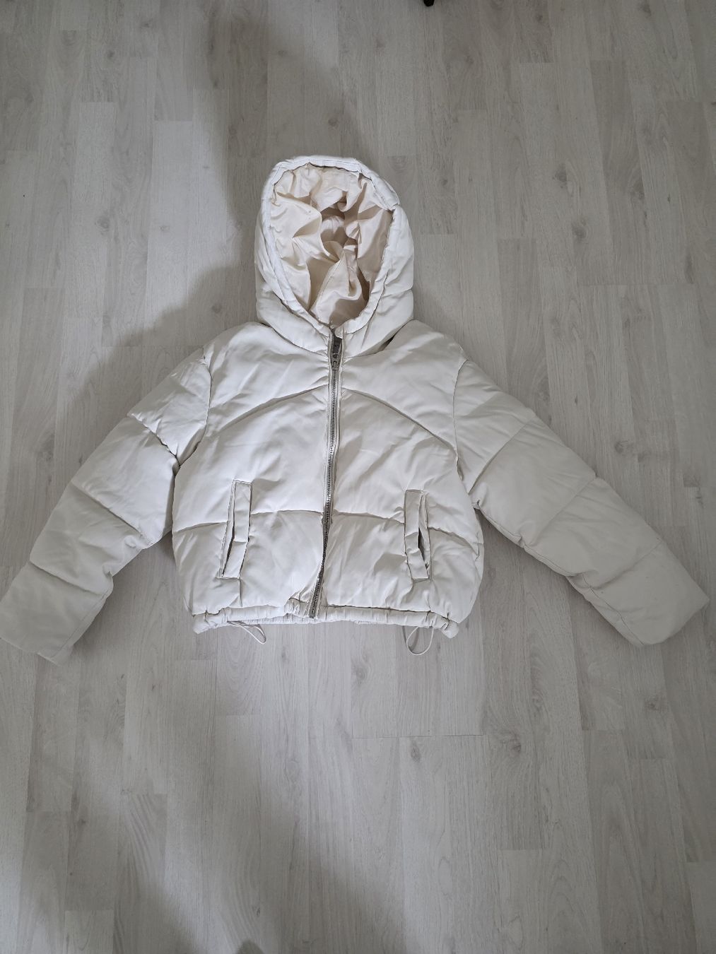 Giacche & Cappotti: Mädchen Kunstleder Winterjacke. Gr. 146-152 – Usato da Schöftland venduto da Aktion56