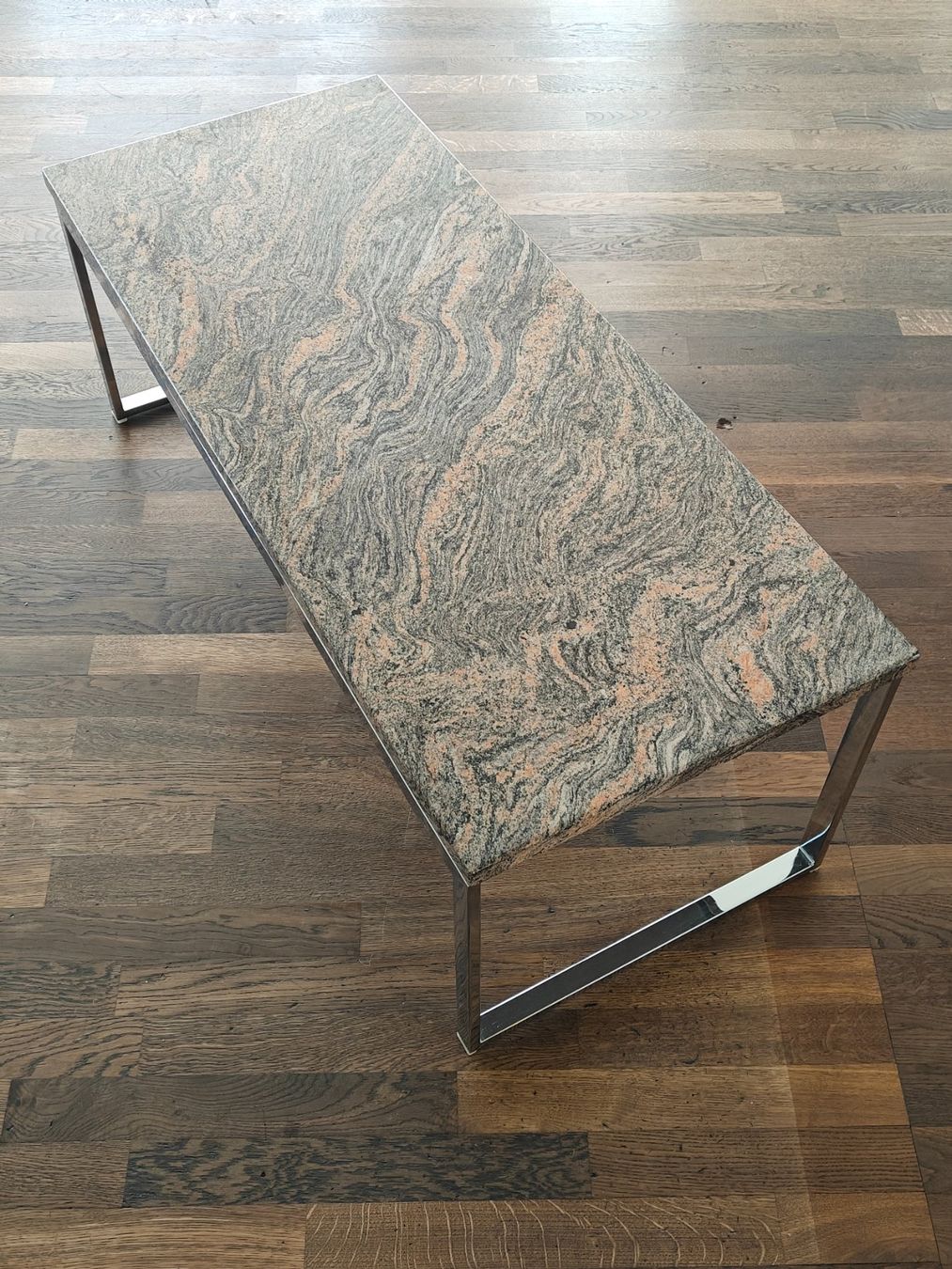 Tavoli: Couchtisch / Gartentisch Granit - Edelstahl - Marmor – Usato da Birr venduto da DisDas 1