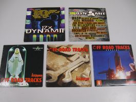 5 x RockHard & HAMMER Sampler-CDs Sammlung 98/99 Metal