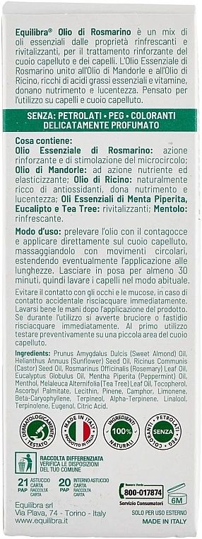 Oli essenziali: Haaröl "Rosmarin" – Nuovo e nell'imballaggio originale da Winterthur venduto da danyar_1 2