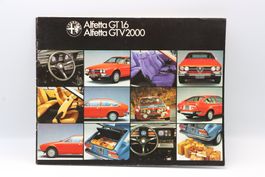 Alfa Romeo Alfetta GT 1.6 / GTV 2000 1976 Prospekt