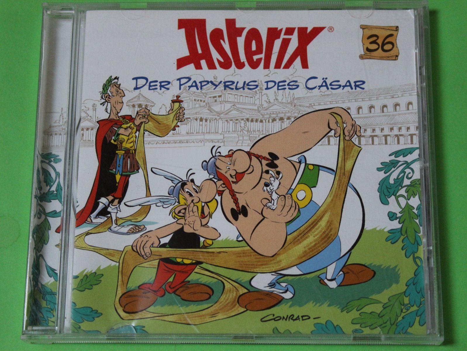 Audiolibri: ASTERIX 36 - DER PAPYRUS DES CÄSAR Hörspiel-CD – Usato da Tübach venduto da JamesStone 1