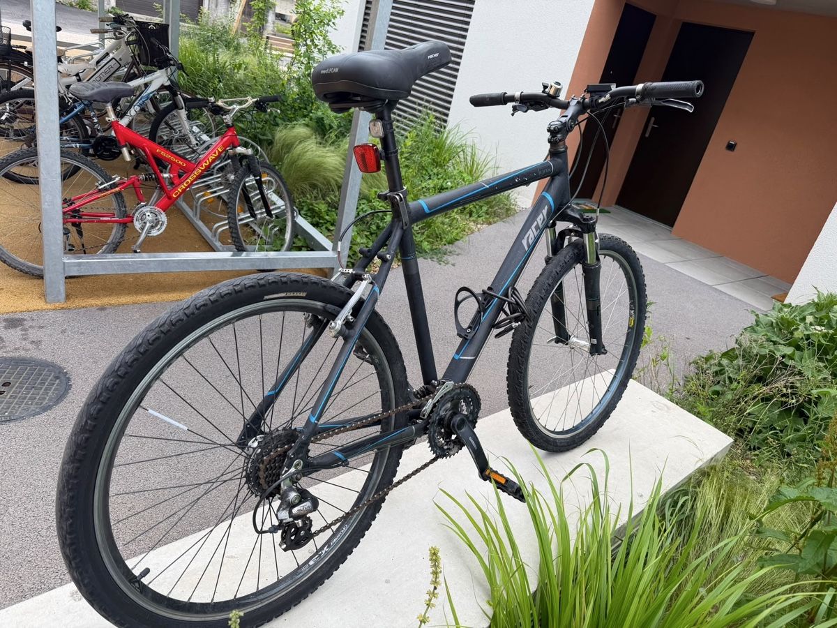 Biciclette: Vélo VTT Riser noir, taille L, idéal pour la saison – Usato da Yverdon-les-Bains venduto da hal_jq27 1