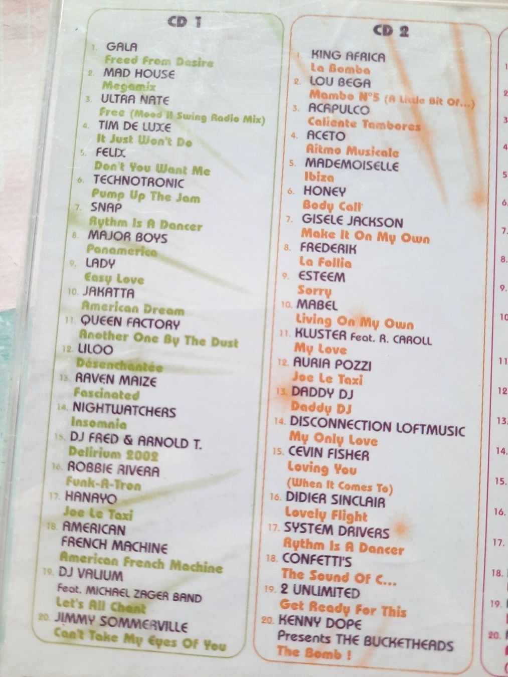 CDs: Cd Mega 2 Dance 4 Cds  – D'occasion à Pully par bro_n52j 2