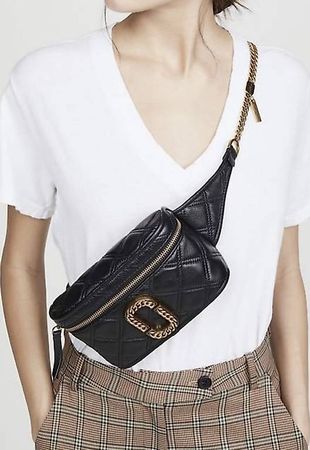 Marc Jacobs Gürteltasche Schwarz - Wie Neu