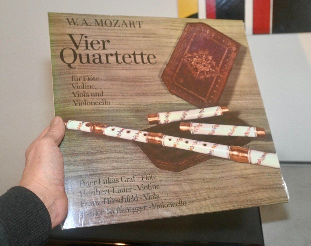Schallplatten: NEU Mozart - Vier Quartette NYFFENEGGER VERSIEGELT – Neu und originalverpackt aus Pfaffhausen von mono_rec