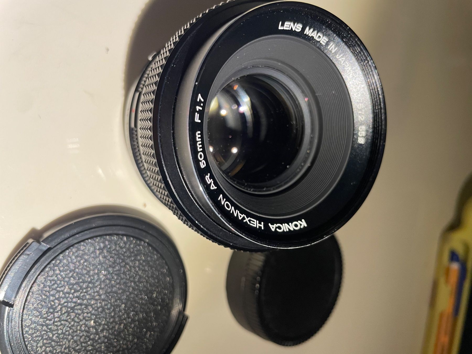 Konica Obiettivi: Konica Hexanon AR 50mm f1.7 – Usato da Embrach venduto da xenovolcano 1