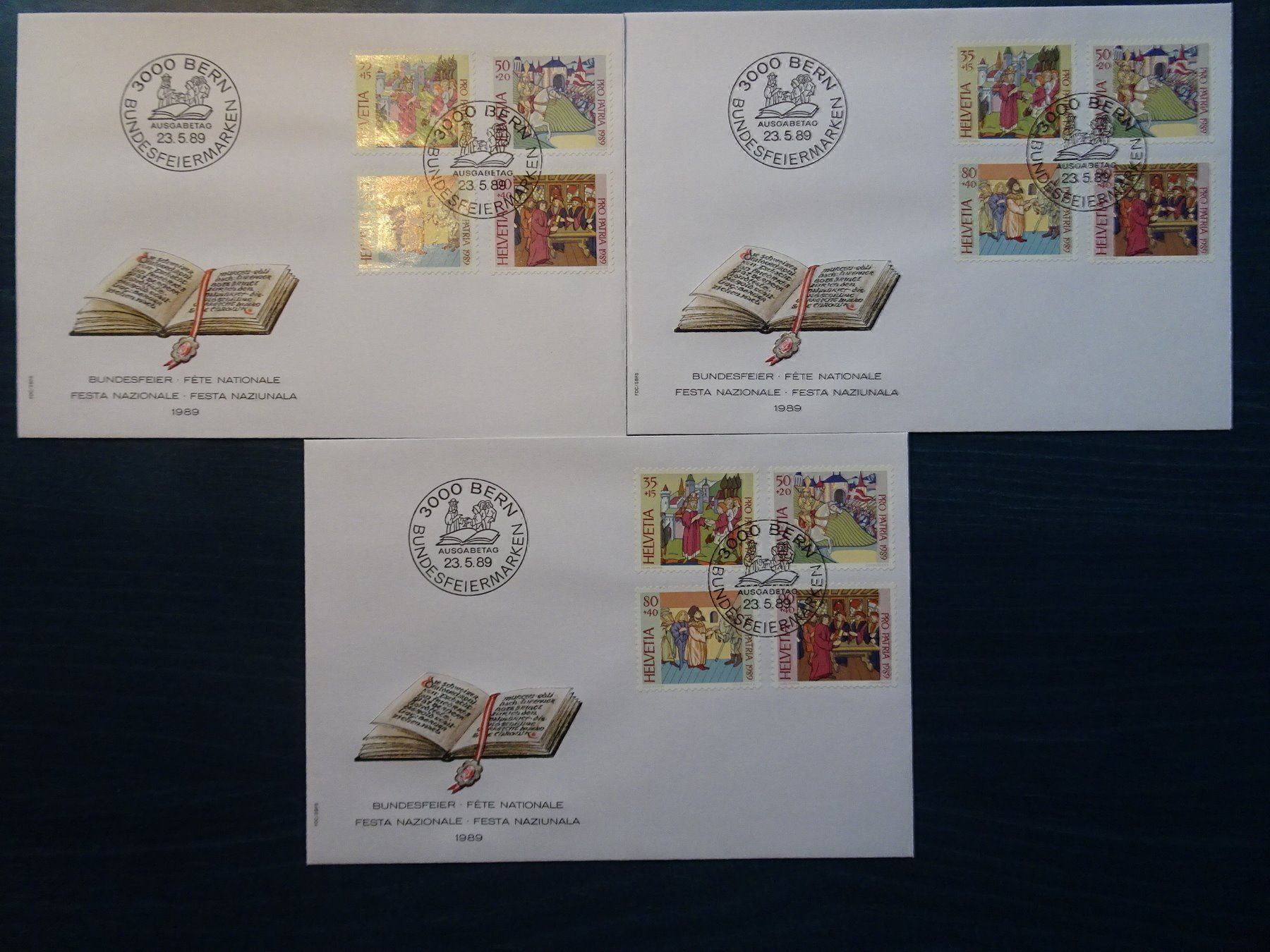 Tous les timbres: PP 1989 – Neuf (Voir description) à Aadorf par Chnorli-Furz