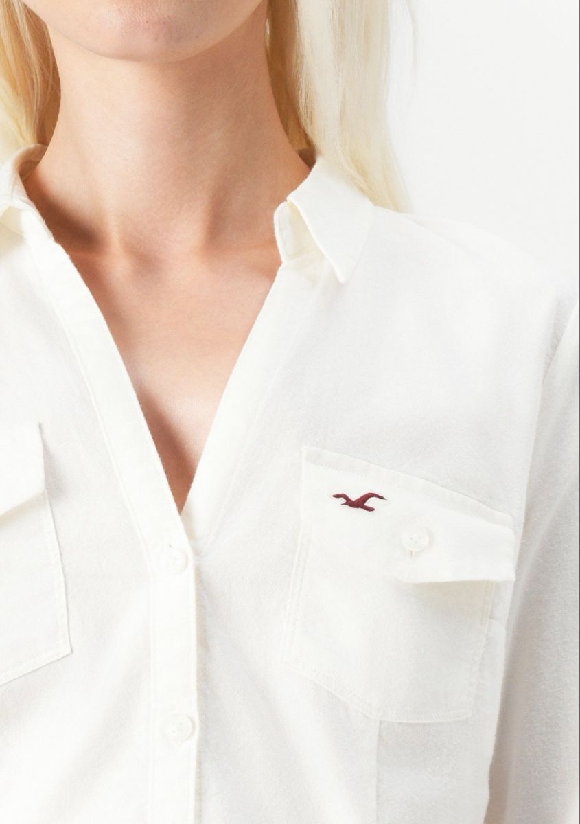 Hollister Camicette: Hollister Trend Woven Collar Hemdbluse M – Nuovo (secondo la descrizione) da Rümlang venduto da svent 1