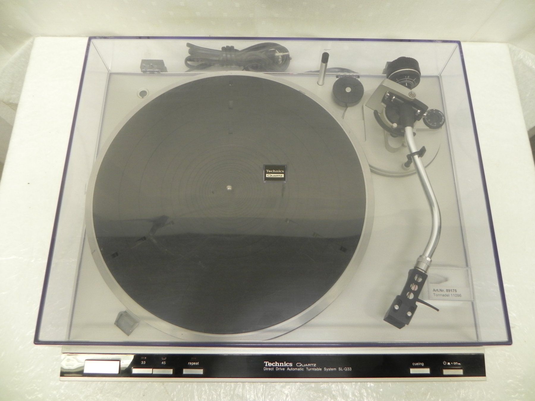 Technics Plattenspieler: Technics SL - Q33 ein hochwertiger Plattenspieler – Gebraucht aus Basel von Life-Style-Art 8