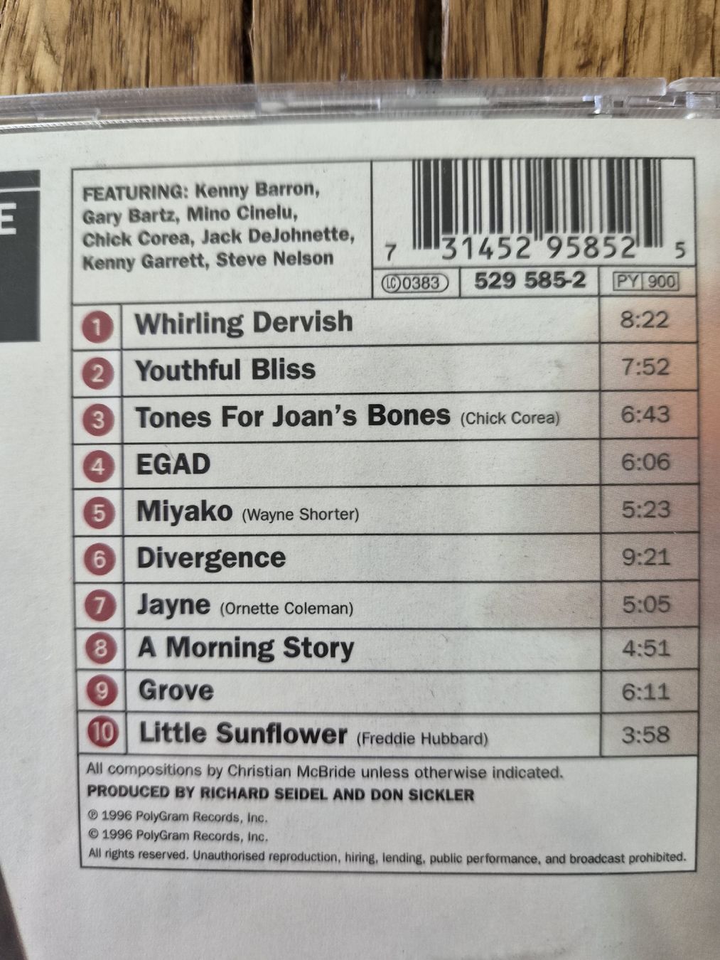 CDs: CHRISTIAN MC BRIDE NUMMER TWO EXPRESS – Neu (gemäss Beschreibung) aus Zofingen von Tinpan 2