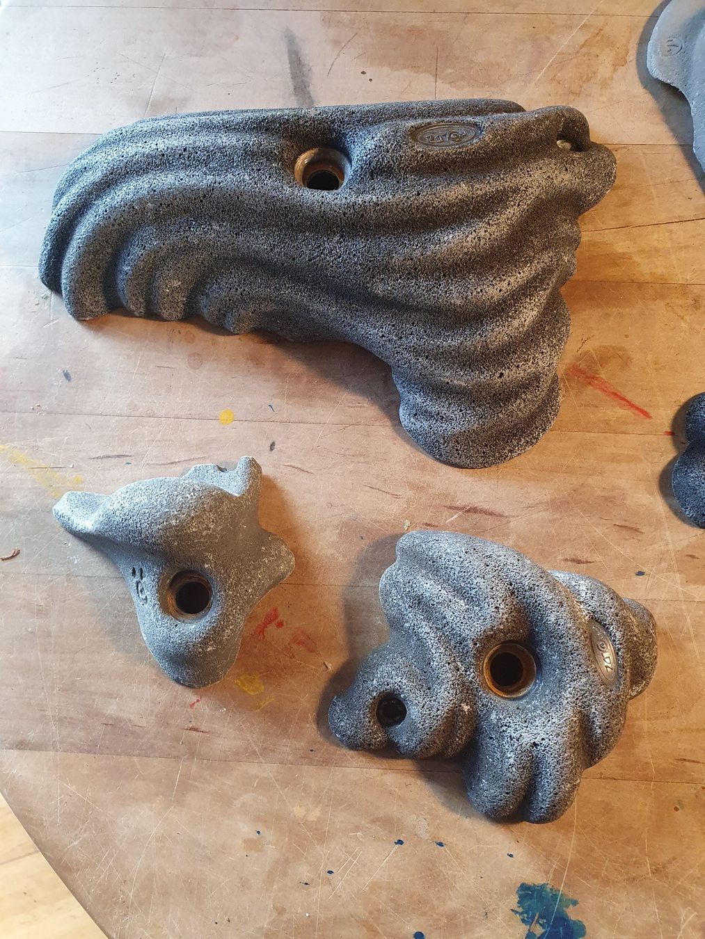 Pareti & prese d'arrampicata: 7 Stk Klettergriffe – Usato da Zürich venduto da loosebone 3
