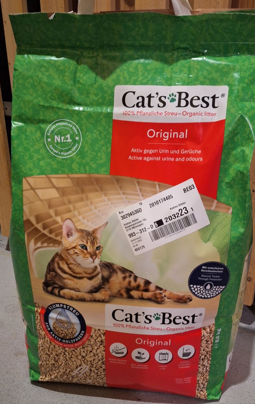 WC: Cat's Best Katzenstreu – Neu und originalverpackt aus Münsingen von Muesu86