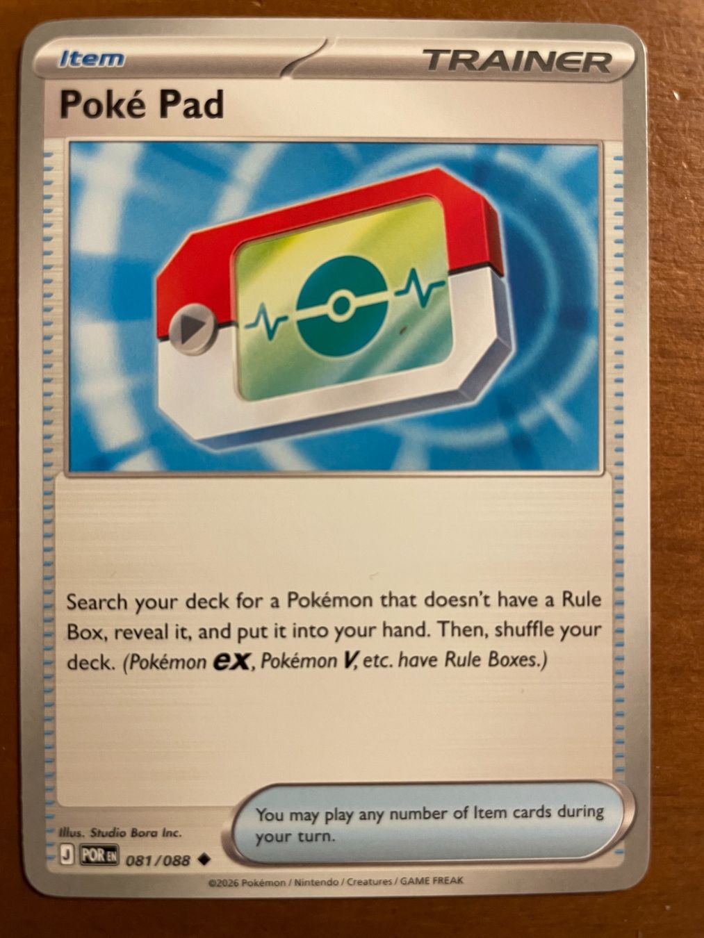 Pokémon Carte collezionabili: Pokemon Poke Pad Bulk (Versand gratis) – Nuovo (secondo la descrizione) da Chur venduto da Angerson