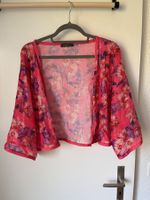 Leichter Sommer Kimono, Gr. M, pink mit Blumenmuster🌸 (51)