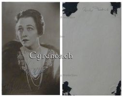 Pauline Frederick (1883-1938) Schauspielerin - Autogramm