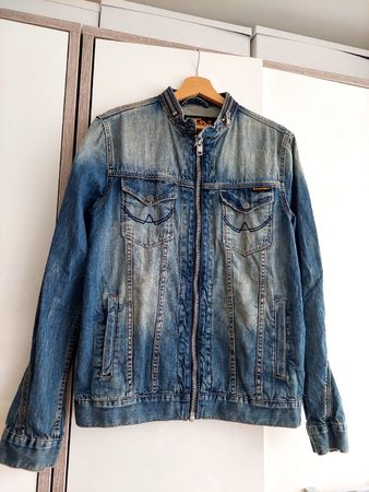 Superdry-Jeansjacke, Größe L