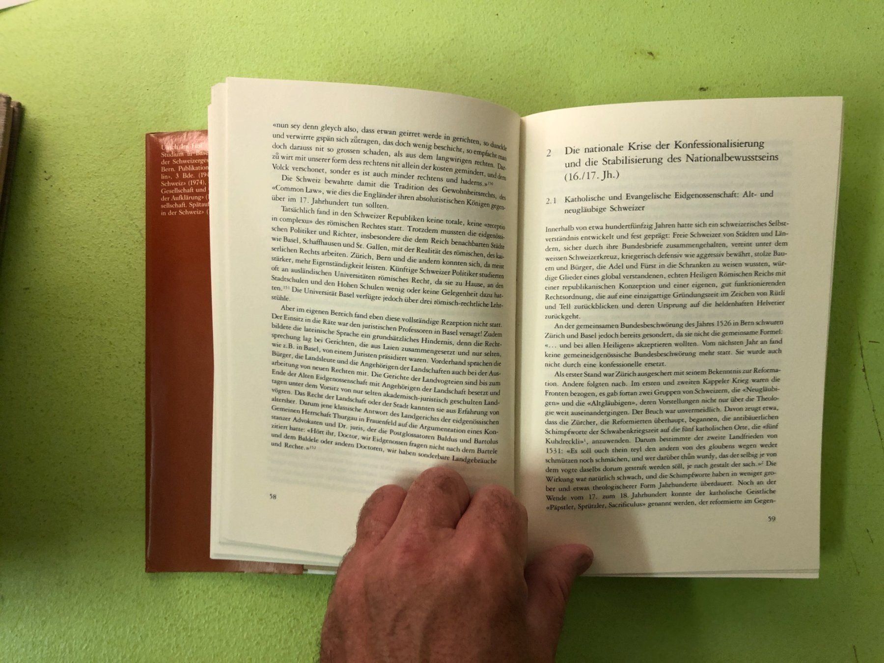 Libri: Ulrich Im Hof: Mythos Schweiz – Usato da Zürich venduto da allp 4
