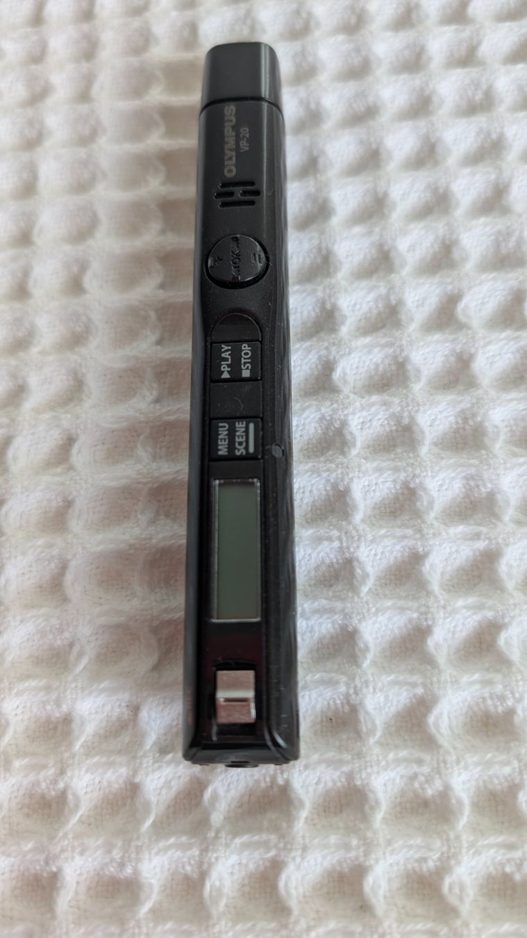 Olympus Registratori: Olympus Voicr Recorder VP 20 – Usato da Köniz venduto da grar 1