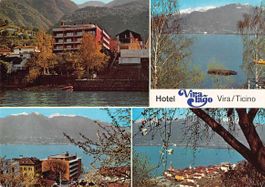 Saluti di VIRA LAGO  - vecchia cartolina TICINO