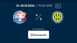 ZSC vs Davos              2 Tickets