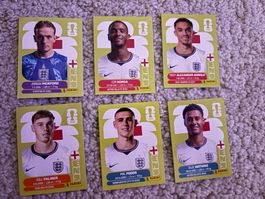 Panini Sticker ENG 6 Stück