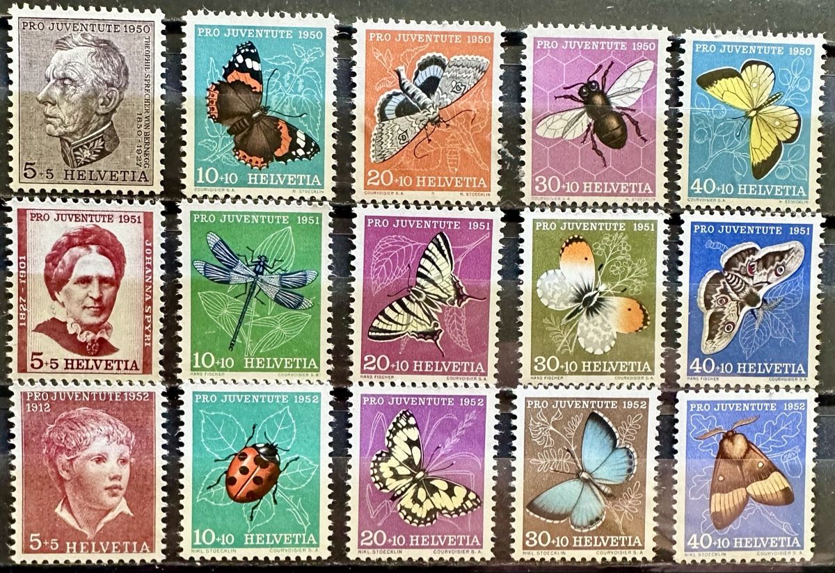 Alle Briefmarken: Pro Juventute  – Neu (gemäss Beschreibung) aus Duebendorf von Fczfanrobi