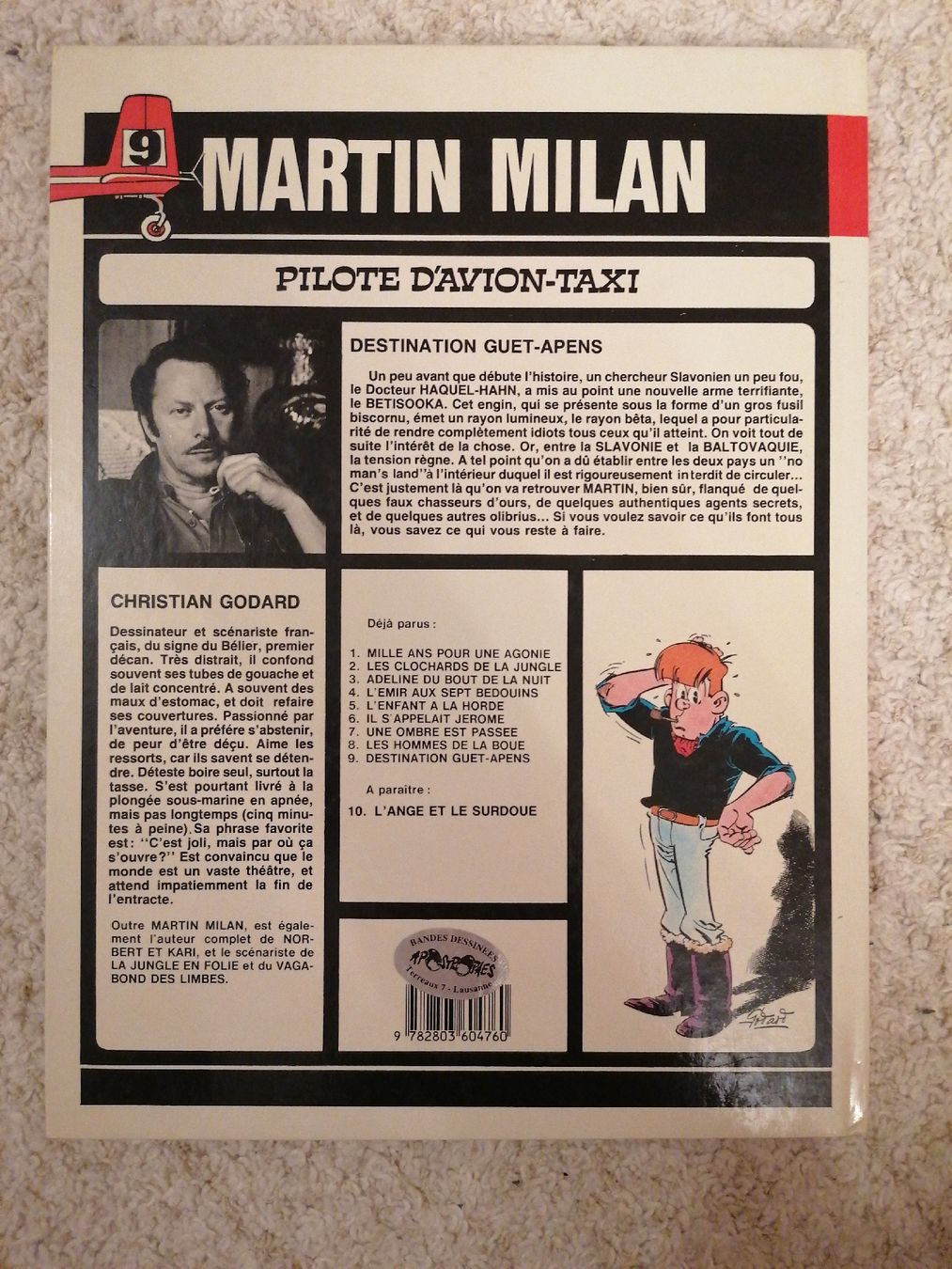 Fumetti: Martin Milan - Destination guet-apens EO – Usato da Bougy-Villars venduto da Vogue 1