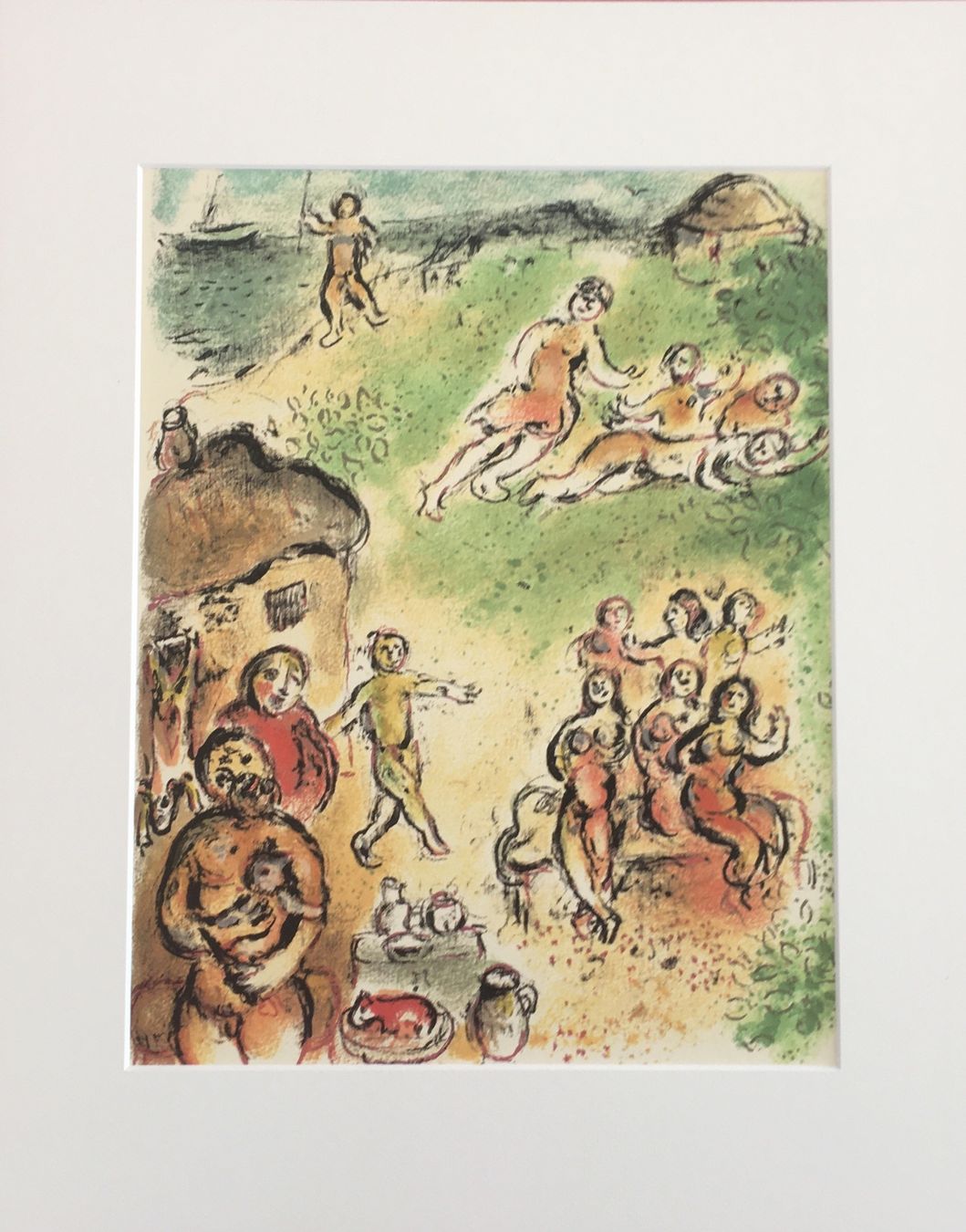 Grafica & Litografie: Marc Chagall "Homer Die Odyssee" 3 Lithographien – Usato da Nennigkofen venduto da waltraub 6